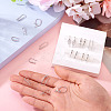 20Pcs 10 Styles Brass Earring Hooks KK-TA0002-29-6