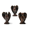 Natural Glaucophane Angel Figurine DJEW-N006-01A-11-1