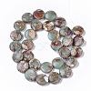 Synthetic Aqua Terra Jasper Beads Strands G-S366-014-01-2