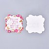 Floral Pattern Paper Gift Tags CDIS-K002-E01-2