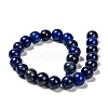 Natural Lapis Lazuli Beads Strands G-G087-8mm-2