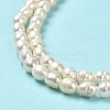 Natural Cultured Freshwater Pearl Beads Strands PEAR-E016-170-4