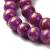 Natural Mashan Jade Beads Strands G-F670-A27-6mm-3