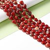 Natural Red Jasper Beads Strands G-B022-01-4