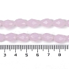 Electroplate Imitation Jade Glass Beads Strands EGLA-N013-J10mm-D01-4
