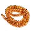 Transparent Glass Beads Strands EGLA-A039-T2mm-D28-2