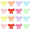 32Pcs 8 Colors Bowknot Silicone Focal Beads SIL-CJ0003-24-1