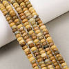 Natural Huanglong Jade Beads Strands G-L647-D02-4x6mm-1