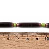 Handmade Lampwork Chevron Beads LAMP-Z019-01-02-4