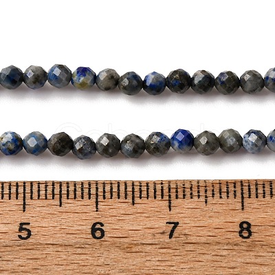 Natural Lapis Lazuli Beads Strands G-L629-B01-3mm-04-1