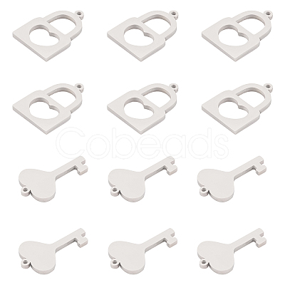 304 Stainless Steel Charms STAS-UN0012-03P-1