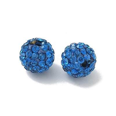 Pave Disco Ball Beads RB-H258-10MM-243-1