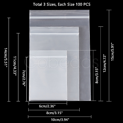 Heavy Duty Plastic Resealable Bags OPP-PH0001-28-1