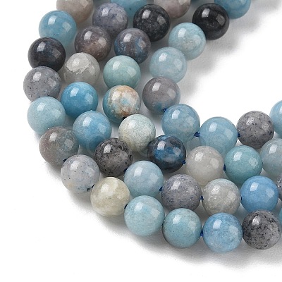 Natural Trolleite Beads Strands GG-CBAA5EC-A01-6mm-1