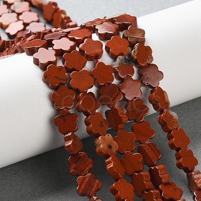 Natural Red Jasper Beads Strands G-B138-C06-01-1