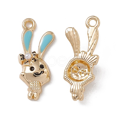 Alloy Enamel Pendants ENAM-K066-07A-1