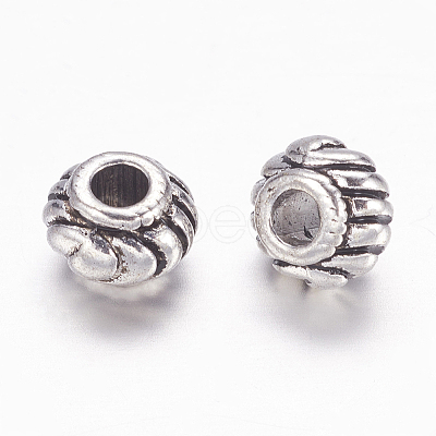 Tibetan Style Spacer Beads LS-LF0918Y-NF-1