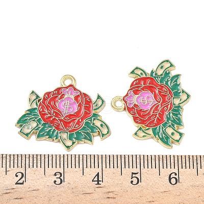 Alloy Enamel Pendants ENAM-I082-01G-05-1