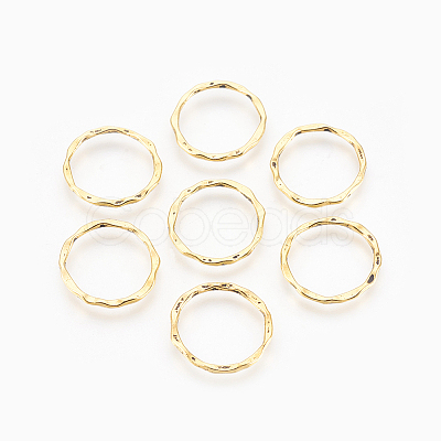 Tibetan Style Linking Rings LS-X-PALLOY-A017-AG-FF-1