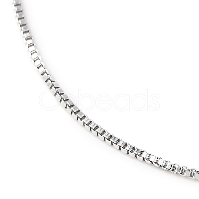 Tarnish Resistant Stainless Steel Slider Necklace Making X-AJEW-JB00476-1