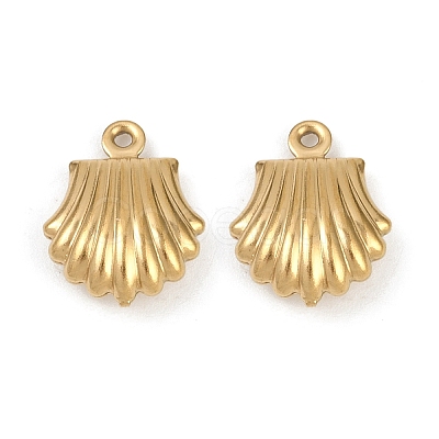 Ocean 304 Stainless Steel Charms STAS-P390-01A-G-1