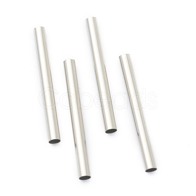Tarnish Resistant 304 Stainless Steel Tube Beads STAS-H158-A02-P-1