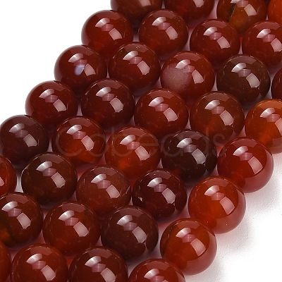 Natural Carnelian Beads Strands GG-CBA1CAF-A01-14mm-1