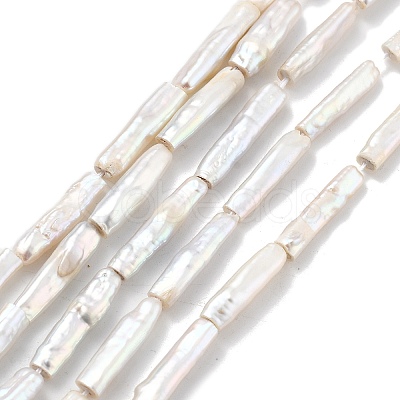 Natural Baroque Keshi Pearl Beads Strands PEAR-P064-05A-01A-1