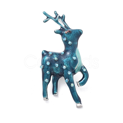 Sika Deer Enamel Pins JEWB-E041-15P-03-1