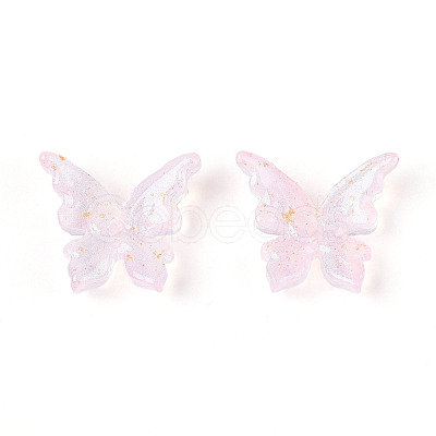 Baking Paint Glass Beads DGLA-T004-04B-1
