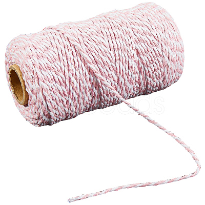 2 Rolls Macrame 2-Ply Cotton Braided Thread MAKN-CY0001-01C-1
