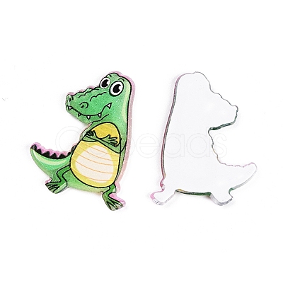 Marine Animal PVC Plastic Cabochons KY-X0008-16-1