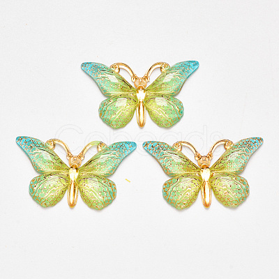 Transparent Acrylic Pendants X-TACR-R140-08D-1