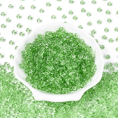 Transparent Colours Glass Seed Beads SEED-N007-39A-04-1