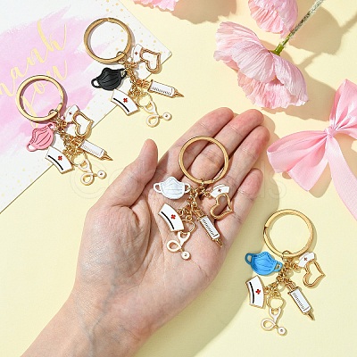 Alloy Enamel Keychain KEYC-YW00081-01-1