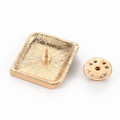 Rack Plating Alloy Enamel Brooches JEWB-S011-139-NR-1