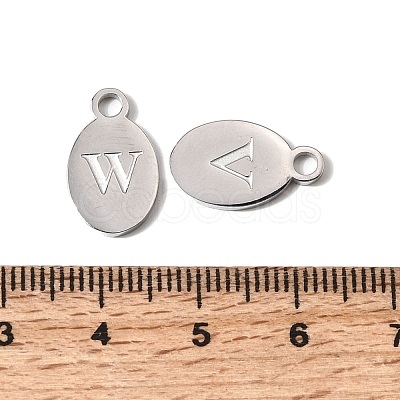 26Pcs 304 Stainless Steel Pendants STAS-H258-04P-1