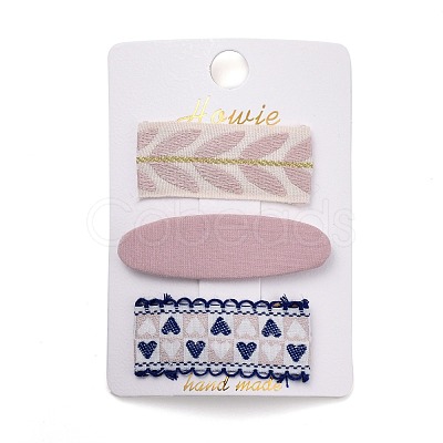 Cloth Snap Hair Clips Set PHAR-D010-01D-1