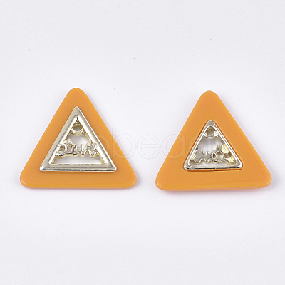 Opaque Acrylic Pendants MACR-T031-01-M-1