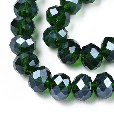 Electroplate Glass Beads Strands EGLA-A044-T2mm-A24-1
