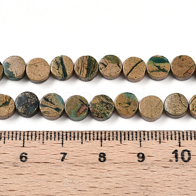 Natural Verdite Stone Beads Strands G-N346-06A-03-1