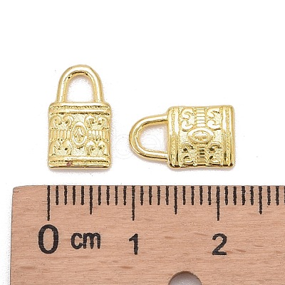 Tibetan Style Alloy Padlock Charms K08UH012-1