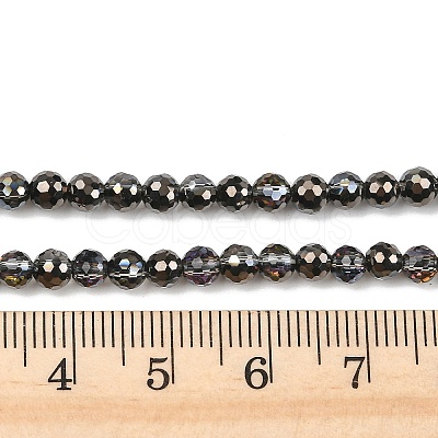 Electroplate Transparent Glass Beads EGLA-B013-02A-HP01-1