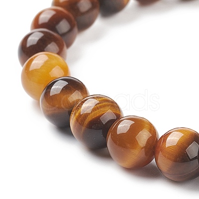 4Pcs 4 Style Synthetic & Natural Mixed Gemstone Round Beaded Stretch Bracelets Set for Men Women BJEW-JB08872-1