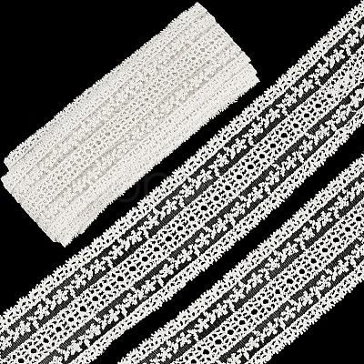 5 Yards Flat Cotton Lace Ribbon OCOR-GF0004-71D-02-1