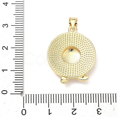 Brass Pendants KK-P345-15G-01-1