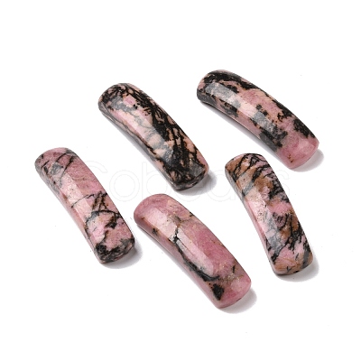 Natural Rhodonite Connector Charms G-D460-02D-1