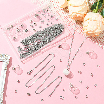 DIY Necklace Making Kits DIY-SC0030-96A-1