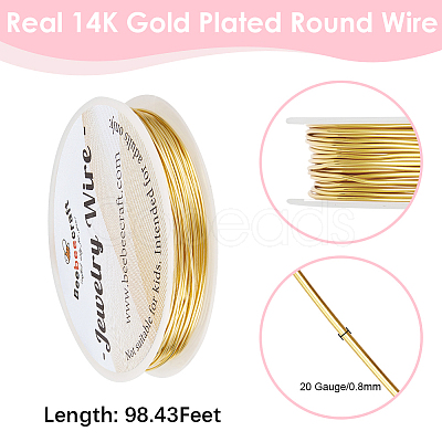 30M Brass Wire KK-BBC0021-58KCG-1