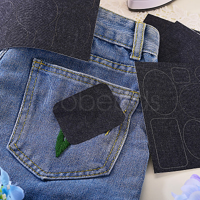 5 Sheets Denim Self-adhesive Patches PATC-TA0001-61E-1